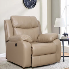 Joy Living Room Motorized Recliners in Vinyl - MR Homes