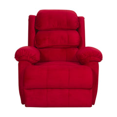 Desire Motorized Recliners in Red fabric - MR Homes