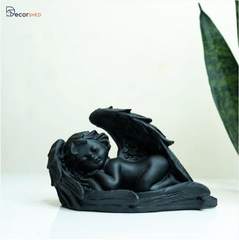 Mini Statue of Black Angel - MR Homes