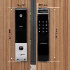 YDM 4109 Roller Latch Smart Door Lock - MR Homes