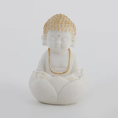 Marble Buddha Idol (Set of 2) - MR Homes