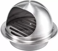 Vent Stainless Steel Cowl Cover Avoid Birds Entering For Bathroom/Office/Kitchen Ventilation/Exhaust Fan By Wadbros - MR Homes
