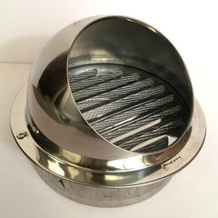 Vent Stainless Steel Cowl Cover Avoid Birds Entering For Bathroom/Office/Kitchen Ventilation/Exhaust Fan By Wadbros - MR Homes