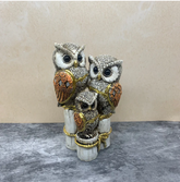 Owl Family Showpiece for Home Decor - MR Homes