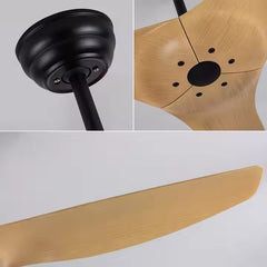 Bulbul Ceiling Fan – 52 Inch Woodgrain BLDC Fan with Remote Control MR Homes