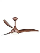 Swift Ceiling Fan with LED Light – Dark Woodgrain | BLDC Motor | Remote Control MR Homes