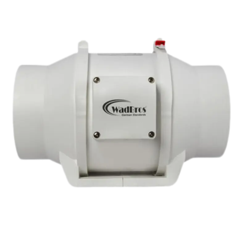 Inline Duct Fan WAD/IL Ventilation Fan by Wadbros. - MR Homes