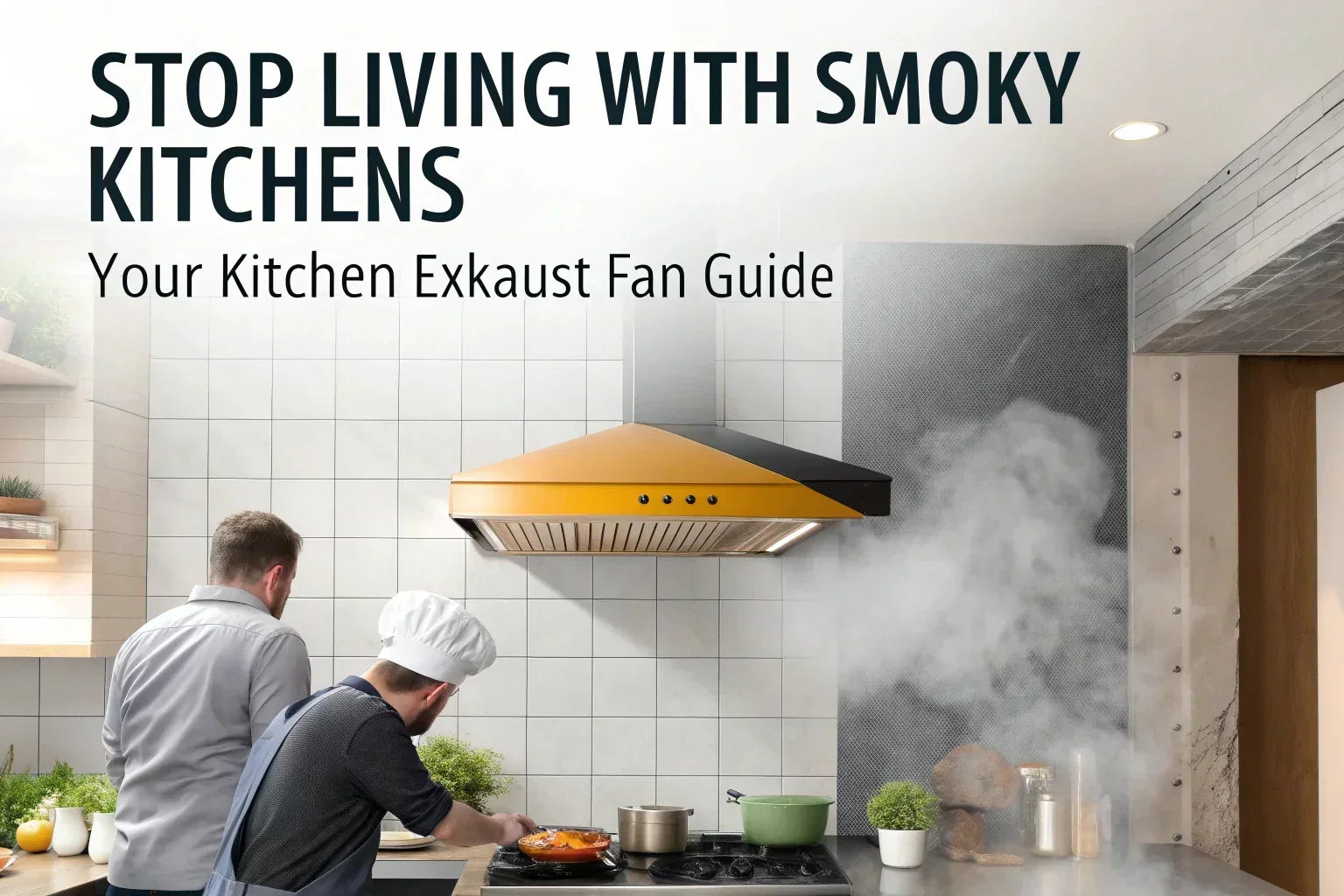 Kitchen Exhaust Fan Guide - Best Options & Installation Tips