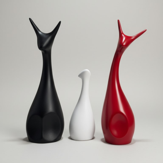 Deer Family Decorative Showpiece for Home Decor