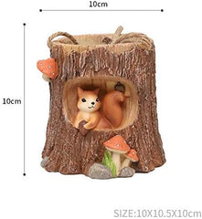 Squirrel Tree Pot