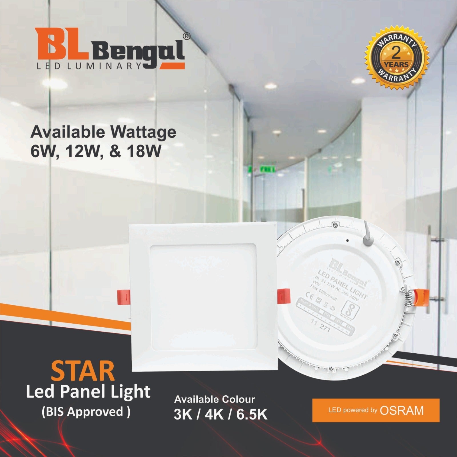 LED Light Panel MR Homes