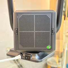 WOW Plus Bladeless Wall-Mounted & Table-Top Personal Air Circulation Fan with Remote | Heater + Air Purifier by WadBros - MR Homes