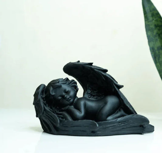 Mini Statue of Black Angel - MR Homes