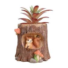 Squirrel Tree Pot